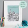 Personalised Graduation Gift City Print, thumbnail 1 of 12