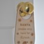 Personalised Santa Please Stop Here Door Hanger, thumbnail 2 of 2