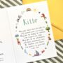 Personalised Wish For Child Baby Card, thumbnail 3 of 9