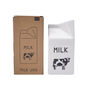 Cow Ceramic Milk Carton Table Milk Jug In Gift Box, thumbnail 3 of 7