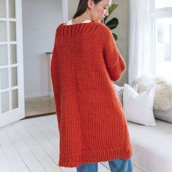 Oversized Cardigan Knitting Kit, 6 of 11