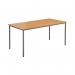 Jemini Rectangular Table 1600x800x730mm Beech KF71523 KF71523