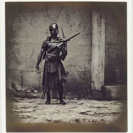 polaroid of ancient roman soliders by Tarkovsky | Stable Diffusion ...