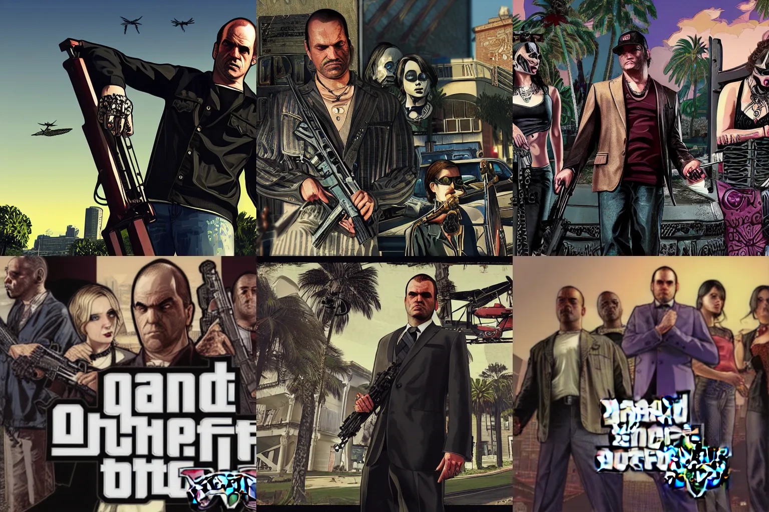 GTA 5 Loading screen, Gothic art, highly detailed | Stable Diffusion ...