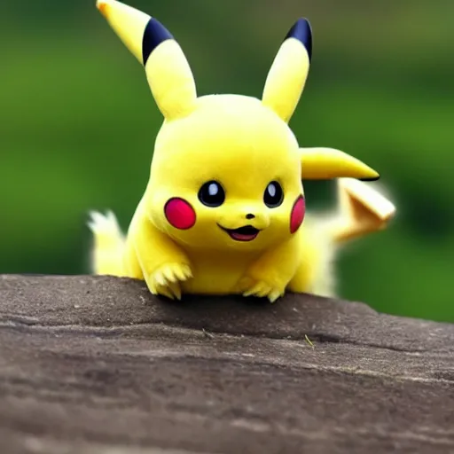 a stunning photograph of a pikachu in real life, 8 k | Stable Diffusion ...