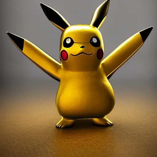 Pikachu with golden armor,cinematic light,digtal art,8k | Stable ...