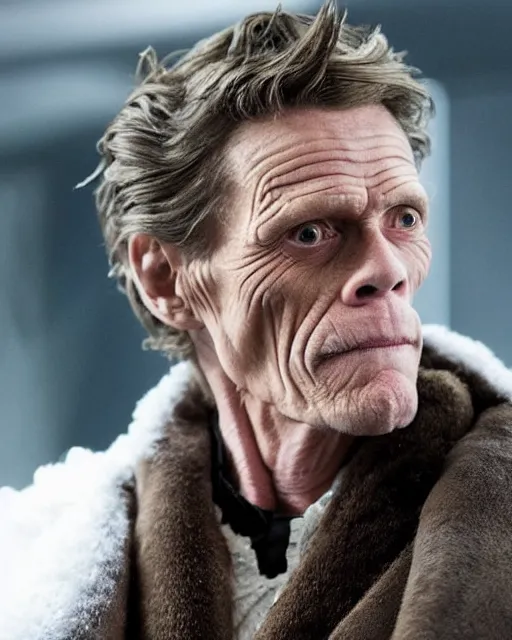 William Dafoe in the role of aria stark | Stable Diffusion | OpenArt