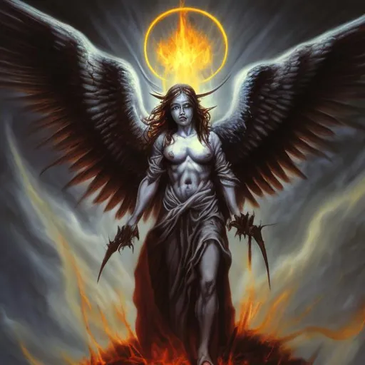 demonic angel | OpenArt