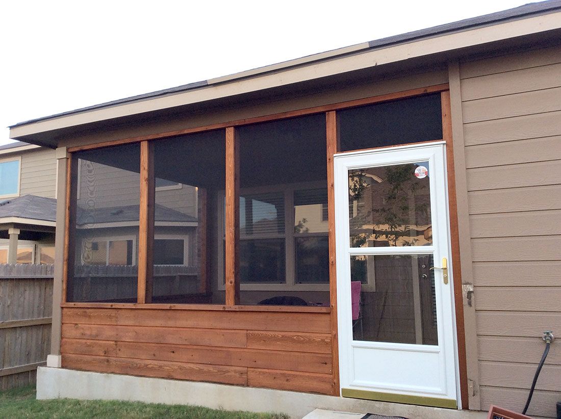 Enclosed Patio Storm Doors