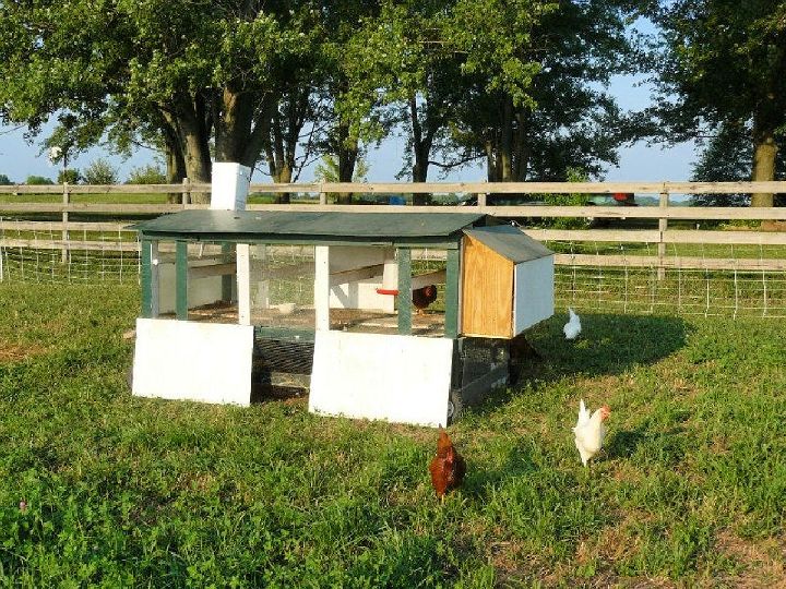 DIY Large Tractor Chicken Coop