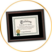 Certificate Frames