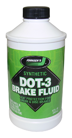 Johnsen's Synthetic DOT 3 Brake Fluid