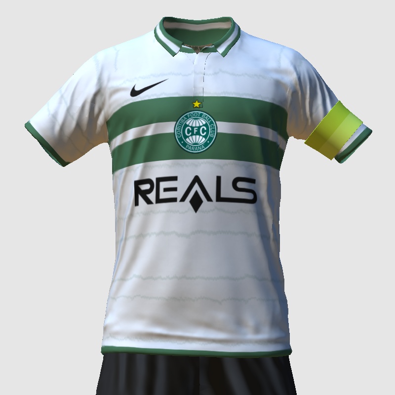 Coritiba FC 2024 Home Kit - PES Master Kit Creator Showcase