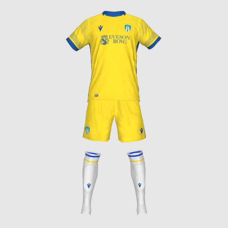 Colchester City Away Alt 23/24 Concept - PES Master Kit Creator Showcase