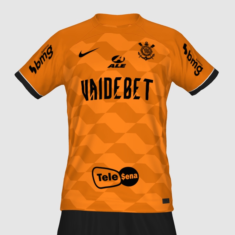 Conceito Corinthians Kit Alternativo Nike - PES Master Kit Creator Showcase