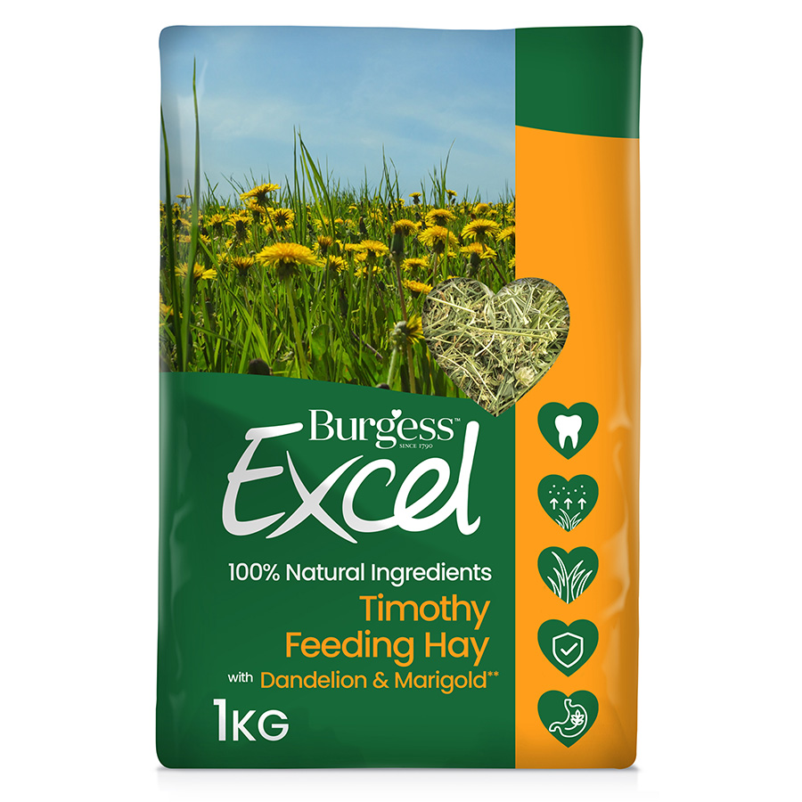 Burgess Excel Timothy Feeding Hay Dandelion & Marigold