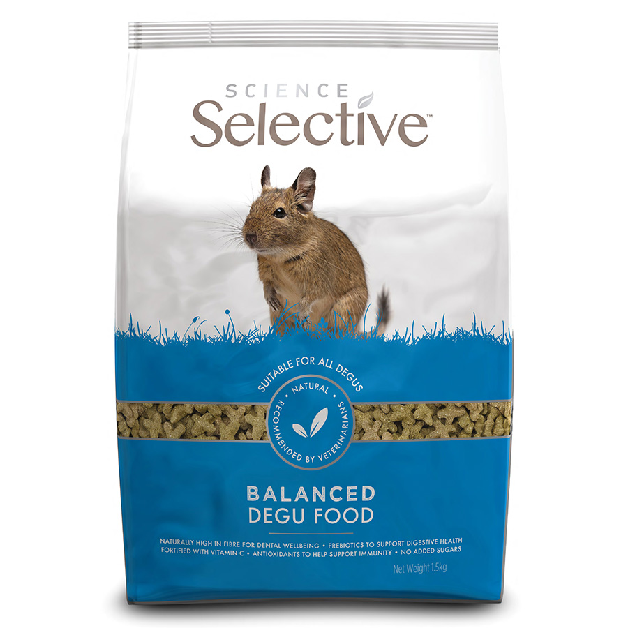 Selective Balanced Degu Food