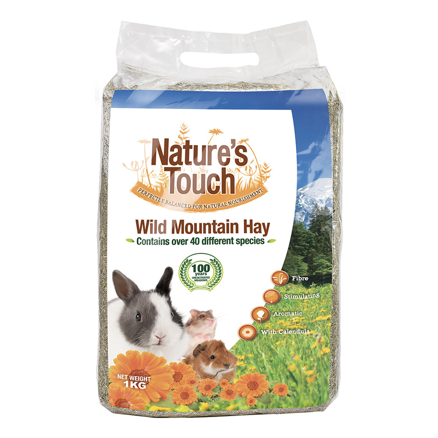 Nature's Touch Small Animal Wild Hay Food