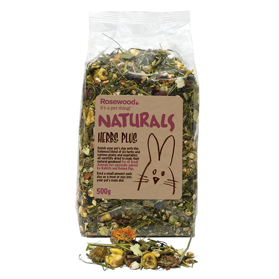 Naturals Rosewood Herb Plus Small Animal Treat