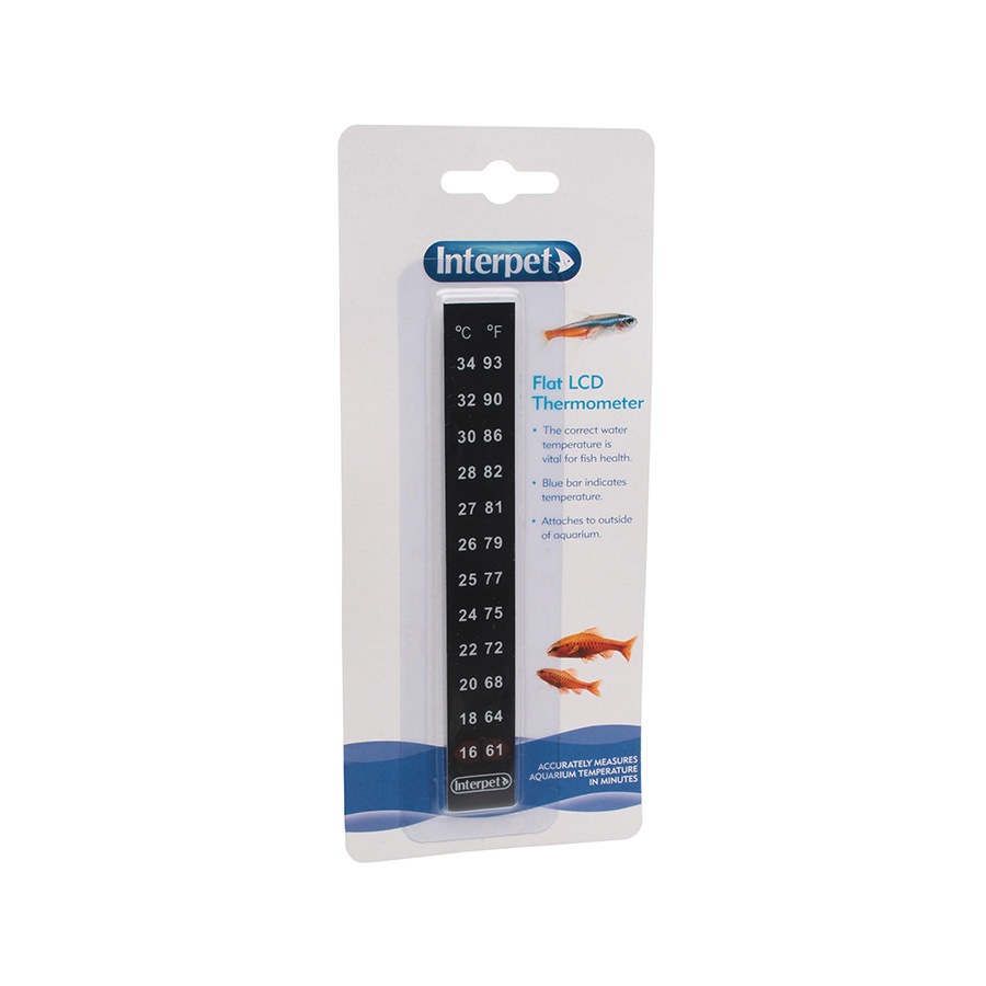 Interpet Flat LCD Aquarium Thermometer