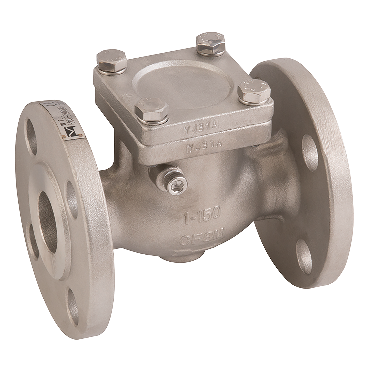 2" ASA150 FLANGED S/S SWING CHECK Valve