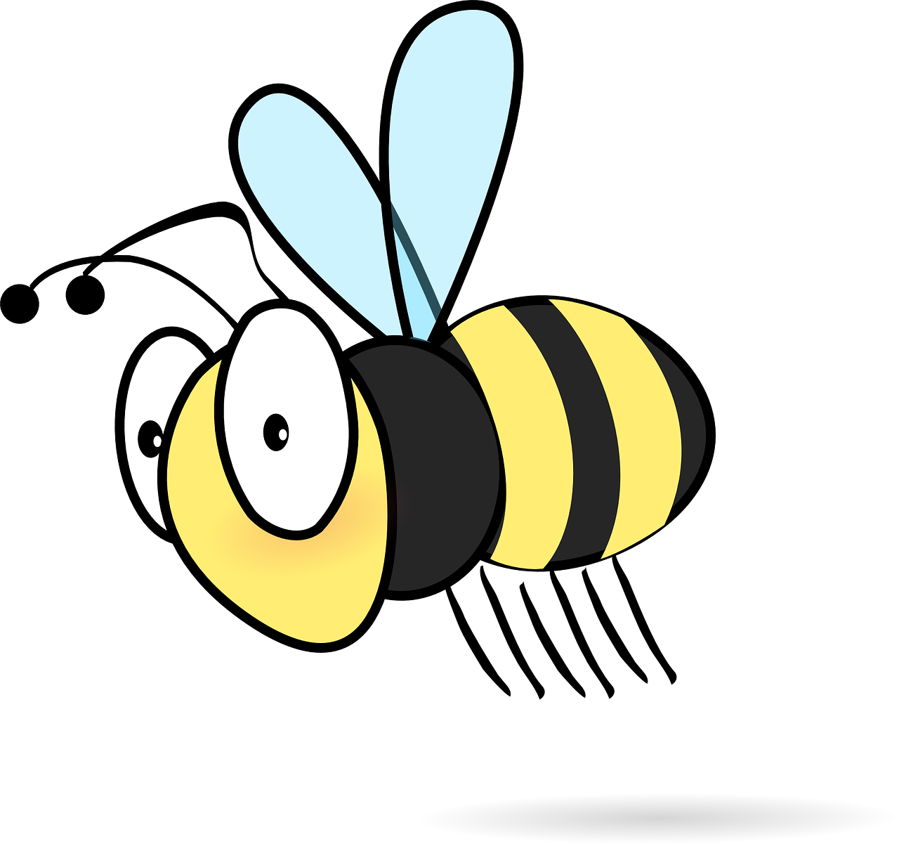 40 Cartoon Bee Vector - Pixabay - Pixabay