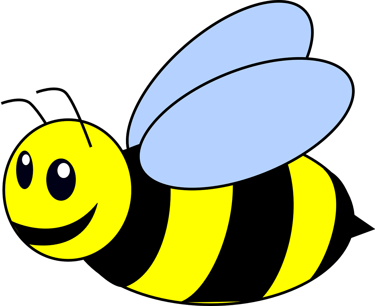 40 Cartoon Bee Vector - Pixabay - Pixabay