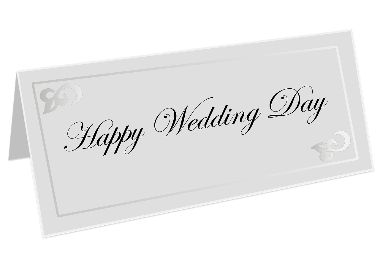 Happy Wedding Day Card - Free image on Pixabay - Pixabay