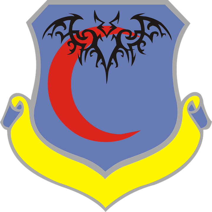 Download Coat Of Arms, Bat, Moon. Royalty-Free Vector Graphic - Pixabay