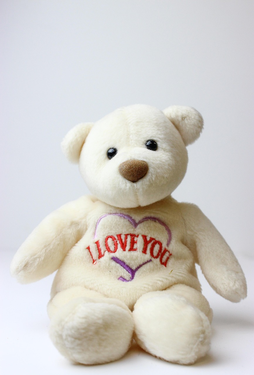 Teddy Bear Beanie Baby I Love Free Photo On Pixabay