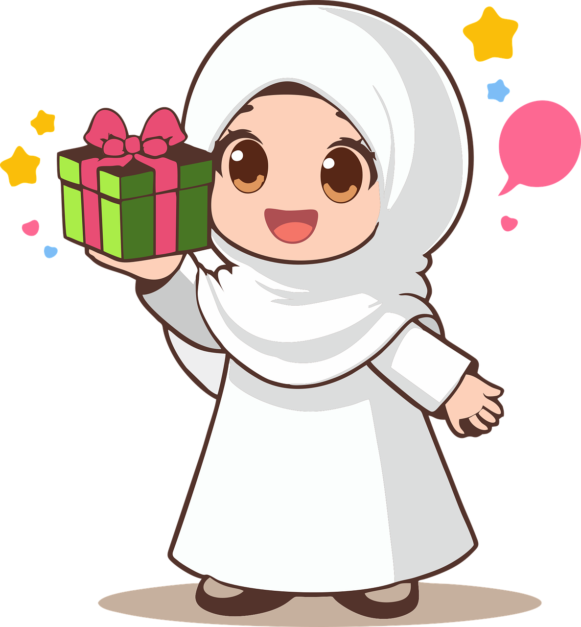 Download Ai Generated, Muslim, Girl. Royalty-Free Vector Graphic - Pixabay