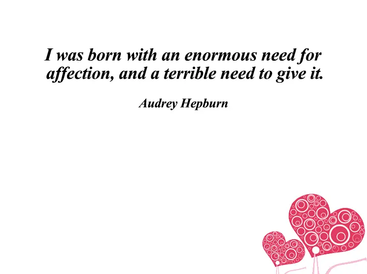 Printable Audrey Hepburn Quotes image.