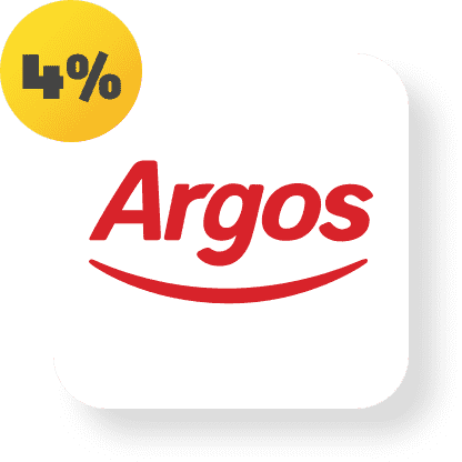 Earn 3% cashback at Argos