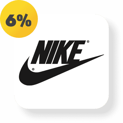 Earn 3% cashback at Nike