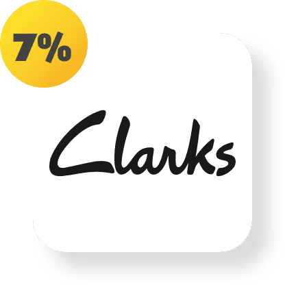 Earn 3% cashback at Clarks