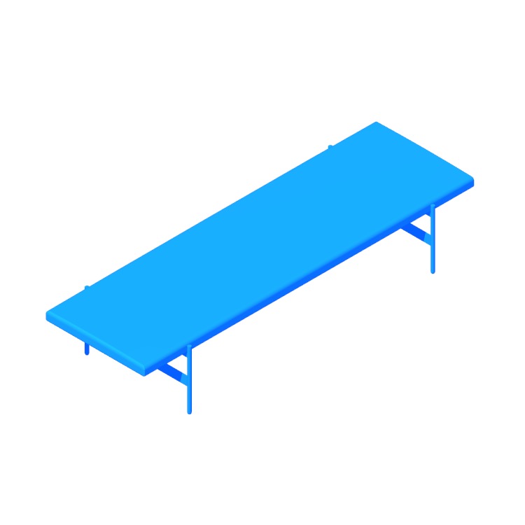 View of the Daybench (Jumbo) in 3D available for download