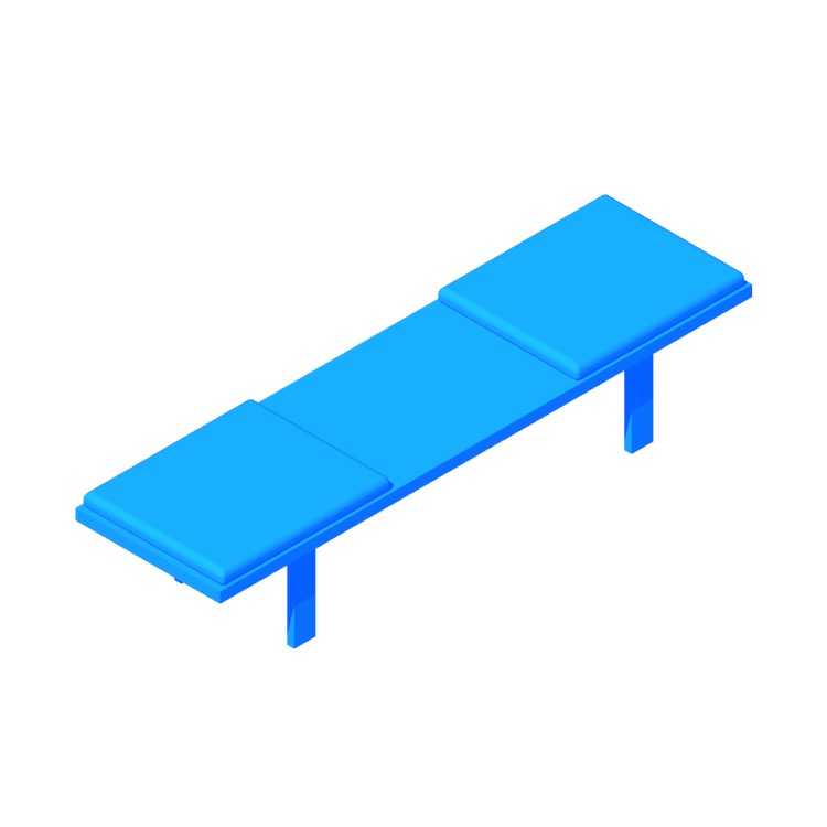 View of the Mueller Bench in 3D available for download