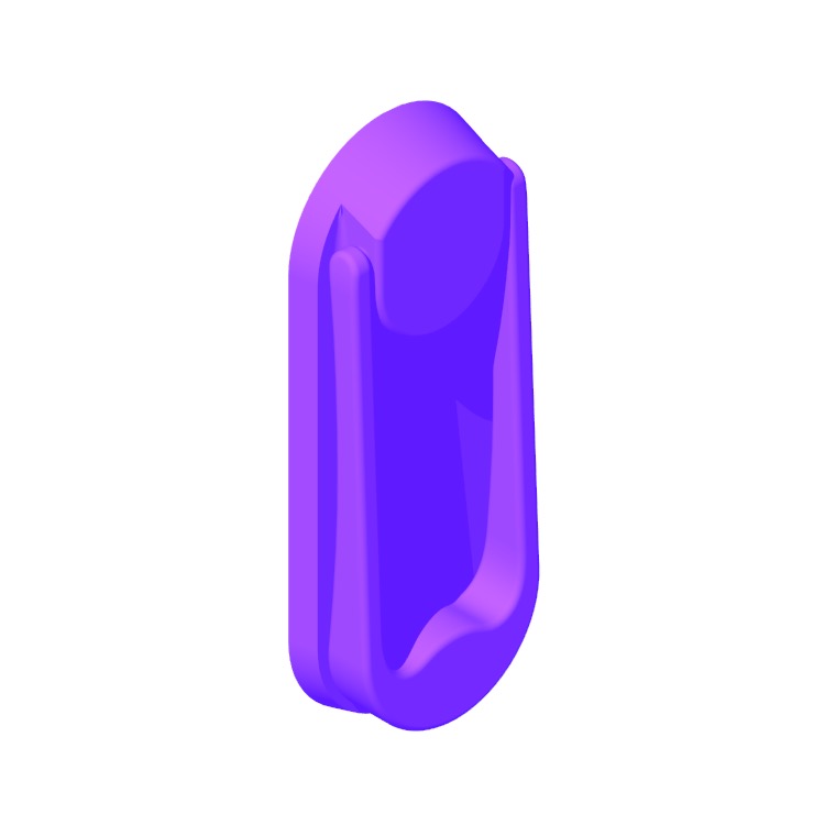 View of a Ingot Door Knocker in 3D available for download