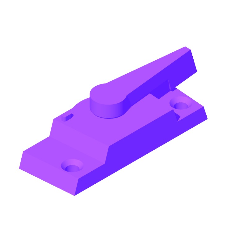 View of Sweep Window Lock in 3D available for download