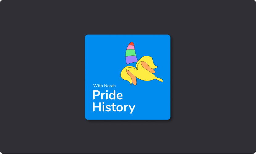 Pride History podcast cover art