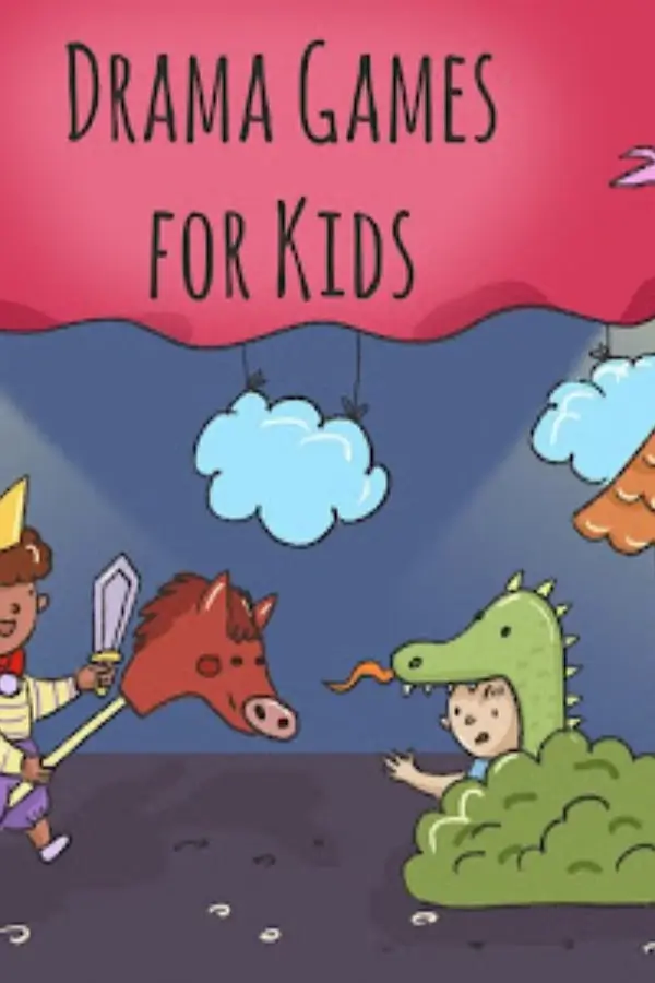 drama games for kids illustration