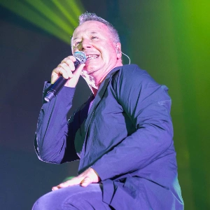 Simple Minds live in concert.