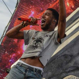 Kid Cudi live in concert.