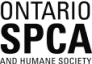 The Ontario SPCA and Humane Society logo is written out in text.