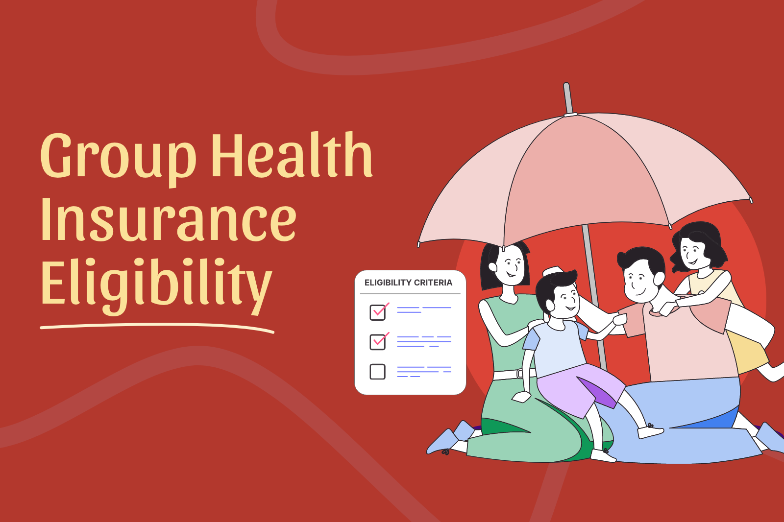 Learn all about the eligibility of group health insurance in India