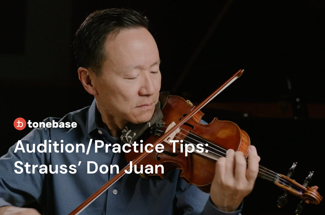 Don Juan Violin Excerpt: Audition And Practice Tips