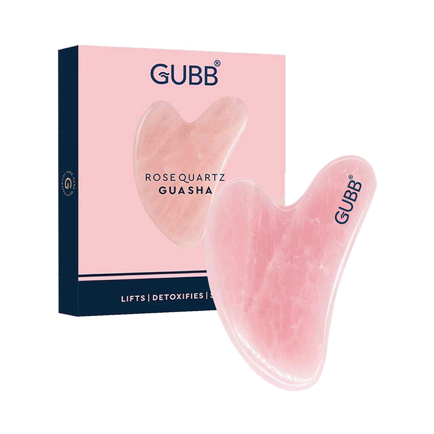 GUBB Rose Quartz Gua Sha (170g)