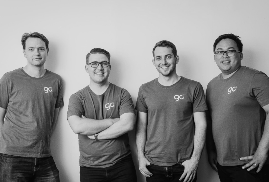 Photograph of Go1 founders