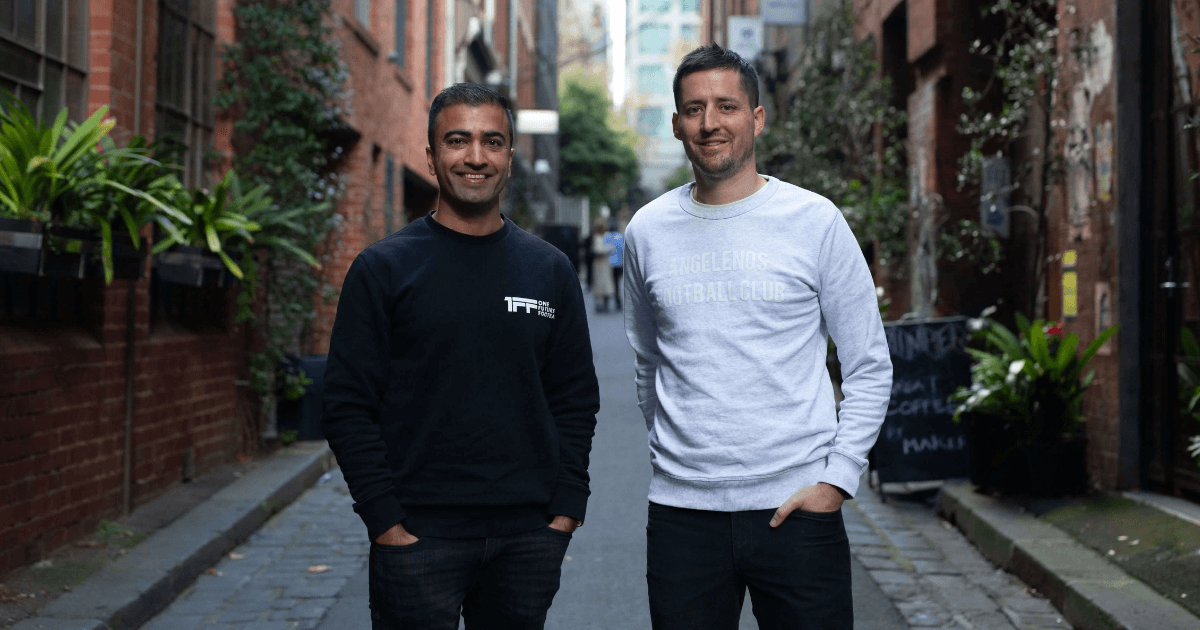 One Future Football cofounders Rohit Bhargava and Pete Davis