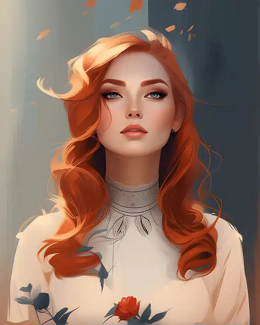 Red Hair Portrait